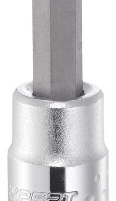 3/8" atsuktuvų antgalio galvutė šešiakampėms vidinėms galvutėms E030901