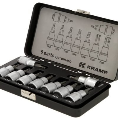 1/2" Torx galvučių rinkinys, 9 dalių 18049240091KR