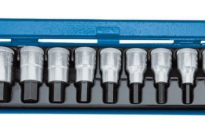 1/2" galvučių su atsuktuvų antgaliais rinkinys 19IN DPIN19PM