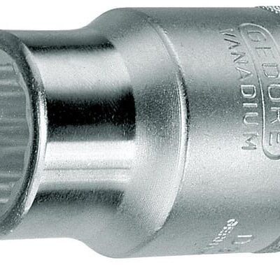 32D Socket spanners 3/4, 12 sides - metric 32D 3/4" dvylikakampiai galvučių veržliarakčiai, metriniai D3224GED