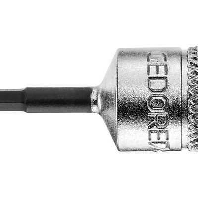 IN20 Screwdriver Bit Sockets 1/4" IN20 1/4" atsuktuvų antgalių galvutės IN2025GED