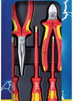 00.20.13 VDE tool set with 3 WERA screwdrivers, 1000 V, VDE tested 00.20.13 VDE įrankių rinkinys su 3 WERA atsuktuvais, 1000 V, VDE patikrintas TA002013