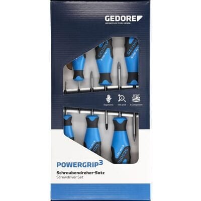 2160 Set of Screwdrivers Ph/Pz 6 pcs 2160 PH/PZ atsuktuvų rinkinys, 6 dalys SC2160PHZ06