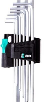 950 PKL Angle screwdrivers set 9pcs 950 PKL kampinių šešiakampių atsuktuvų rinkinys, 9 dalys SC950PKL9SMN