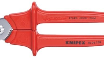 Kabelių žirklės variniams ir aliumininiams kabeliams kirpti, izoliuotos, 1000 V, VDE 95.06 TA9506230