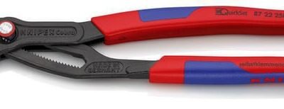 Cobra® QuickSet aukštųjų technologijų vandentiekio replės su greitu nustatymu 87.22 TA8722250