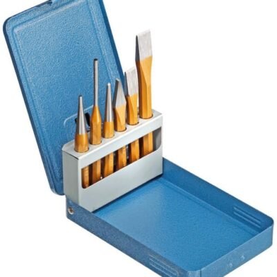 SB 106 D kaltų rinkinys metalinėje dėžėje, 6 dalių SB106D