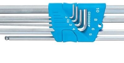 Šešiakampių raktų komplektas SB H 42 KEL-88, 2–10 mm, 8 dalių SBH42KEL88