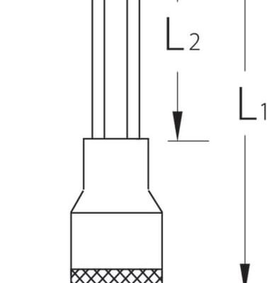 ITX30 L 3/8" ilgas TORX® atsuktuvas su galvute ITX30LT20GED