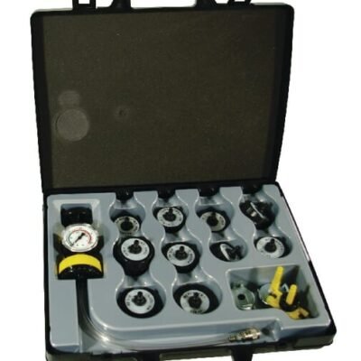 Radiatoriaus testeris su adapteriais BT415