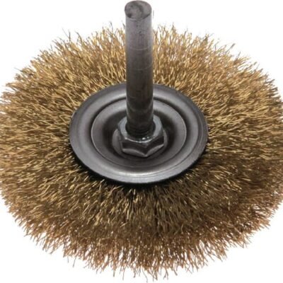 Gofruotos žalvariu dengtos vielos diskinis šepetys 9339170702