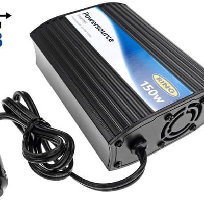 Įtampos keitiklis 12 V DC / 240 V AC, 3 kontaktų VLC1037