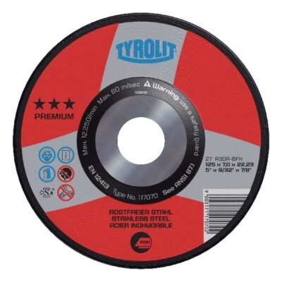 Šlifavimo diskas Premium nerūdijančiam plienui 117070