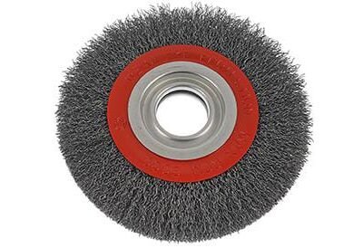 Sukirptos vielos šepetys (crimped wire wheel) VLC1081