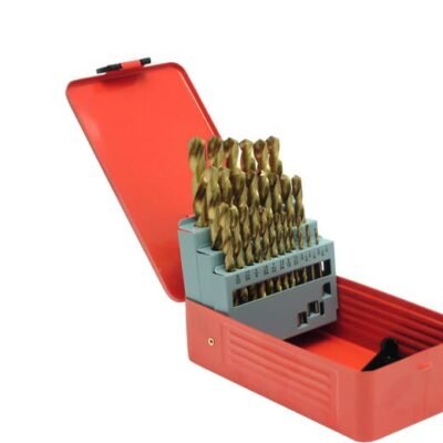 Titanu dengtų grąžtų rinkinys 1/16"–1/2", 29 dalių VLA1375