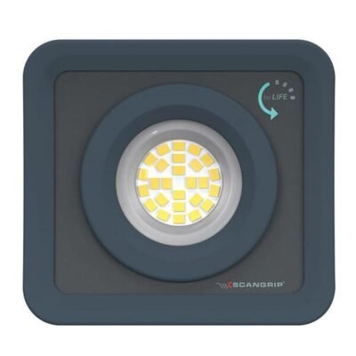 Itin kompaktiška ir nešiojama įkraunama 1000 lm LED darbo lempa 036200SCAN