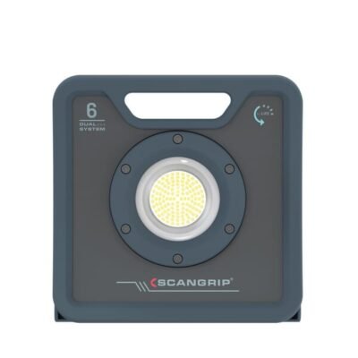 Patvari įkraunama 6000 lm LED darbo lempa 036205SCAN