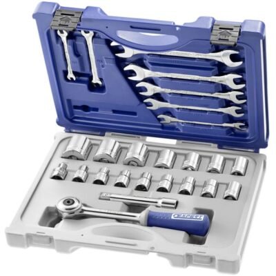 Galvučių rinkinys 1/2", 25 dalių E032937