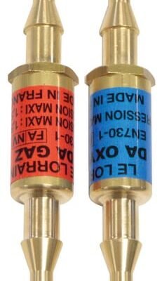 Acetileno ir deguonies atbulinių vožtuvų rinkinys 039070GYS