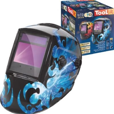 Suvirinimo šalmas LCD Zeus 5–9/9–13G 044104GYS