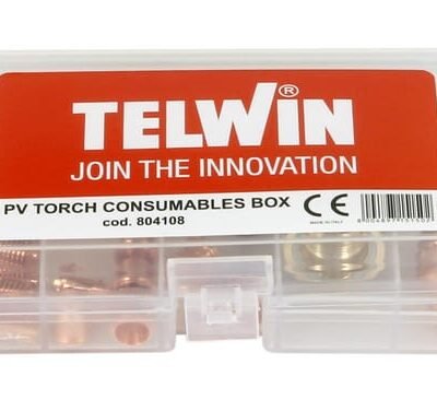 Telwin plazminių pjoviklių detalių dėžutė 804108TEL