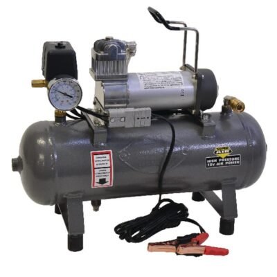 Bealyviai kompresoriai 12–24 V su baku AC7012V10L