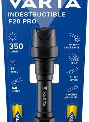 LED žibintuvėlis Indestructible F20 Pro, 350 lm VT18711