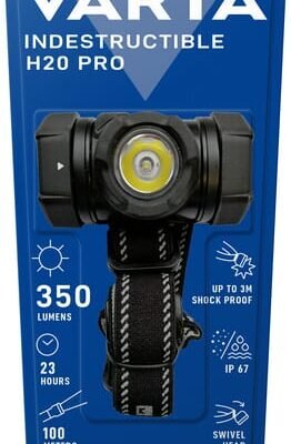 LED galvos žibintuvėlis Indestructible H20 Pro, 350 lm VT17732