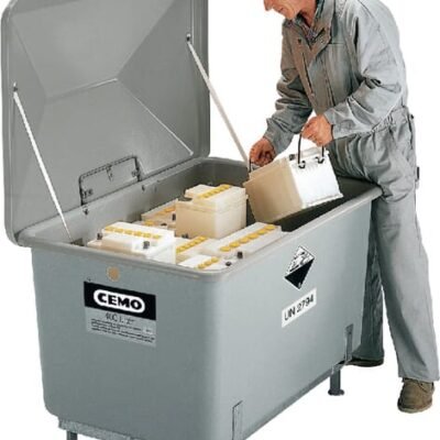 Naudotų transporto priemonių akumuliatorių surinkimo konteineris 3396CEMO