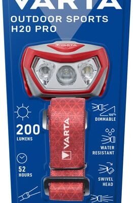 Galvos žibintuvėlis Outdoor Sports H20 Pro VT17650