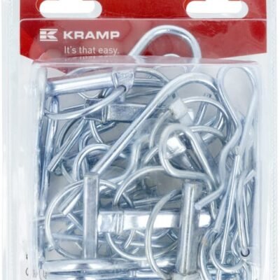 Spyruoklinių segtukų ir fiksavimo kaiščių rinkinys KRSE1000KRP01B