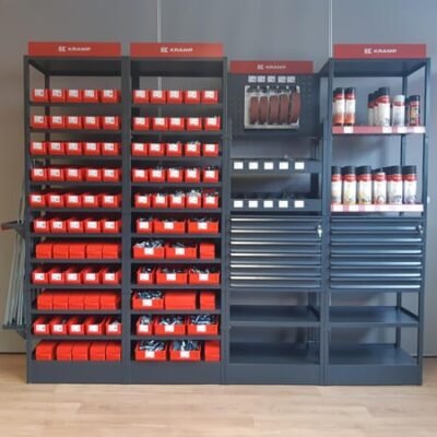 KWS M4–M12 tvirtinimo detalių asortimentas KWS6905R06 stendui KWS6905R06AS2