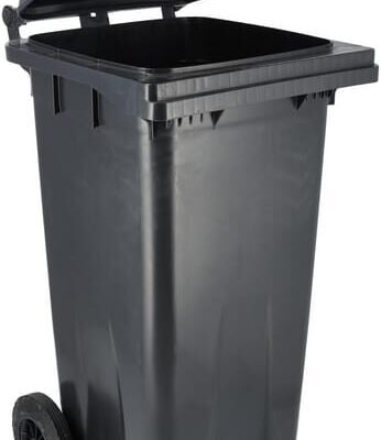 Dviratis plastikinis atliekų konteineris 120 l 81501810