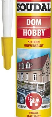 Universalus skaidrus sandarinimo hermetikas Soudal 137546SOU