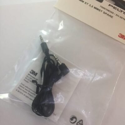 Peltor audio įvesties kabelis su 3,5 mm srieginiu stereo kištuku FL6CE1