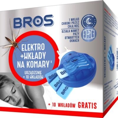 Kištukinis uodų garintuvas su tablečių papildymu Bros 15940100