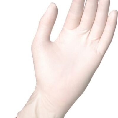 Vienkartinės lateksinės pirštinės be talko, 3000001290