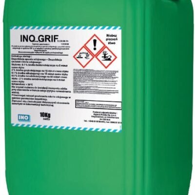 INO GRIF rūgštinis plovimo ir dezinfekcijos skystis melžimo aparatui Kersia INOGRIF10