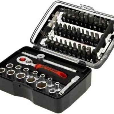 Mini 1/4" galvučių rinkinys, 47 dalių 1804922047KR