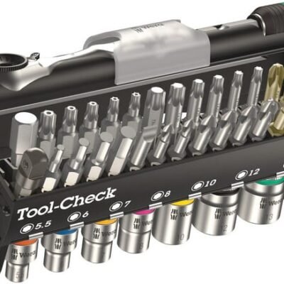 Galvučių rinkinys 1/4" Tool-Check 1 5049050001