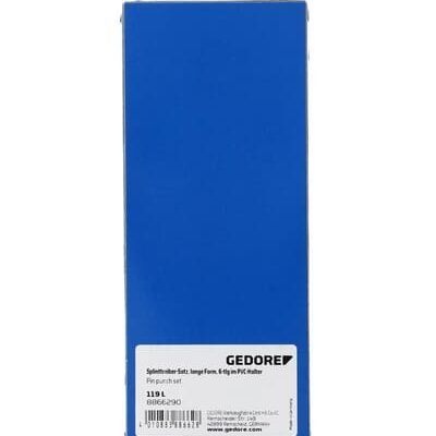 6 dalių ilgų kaištinių išmušėjų rinkinys 119L HG119L