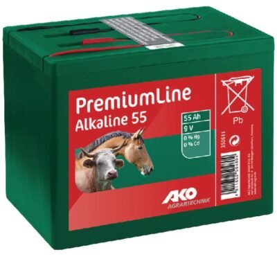 9 V šarminės baterijos AKO 350611