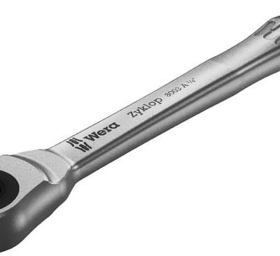 8003 A Zyklop pilnai metalinė 1/4" terkšlė su perveriamu kvadratu DP004003