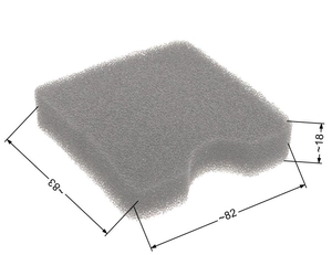 Oro filtras NAC kempininis krūmapjovės prekybinės