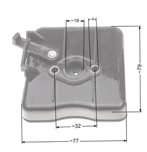 Oro filtro korpusas NAC WLBC SPS BC su filtru kompl. marketinėms krūmapjovėms
