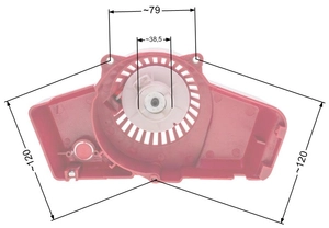 Starteris NAC WLBC580E HARDER marketinėms krūmapjovėms