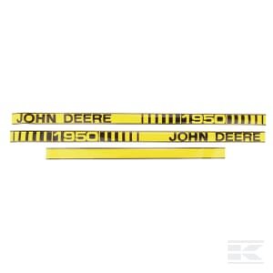 Lipdukų komplektas „John Deere 1950“ TR1950JD