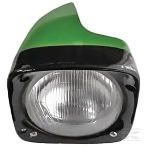 Priekinis žibintas halogeninis, RH (dešinė), kvadratinis, skaidrus, tvirtinamas varžtais, Vapormatic VPM3275