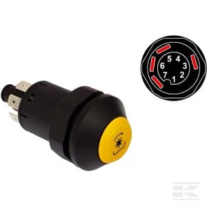 PTO paspaudžiamas jungiklis VPM6168