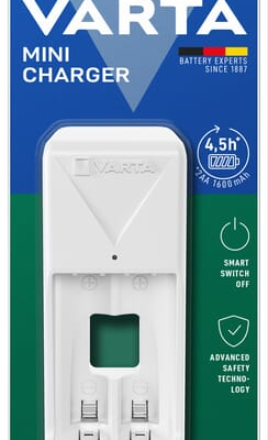 Akumuliatoriaus įkroviklis Mini Charge VARTA Consumer Batteries – VT57656